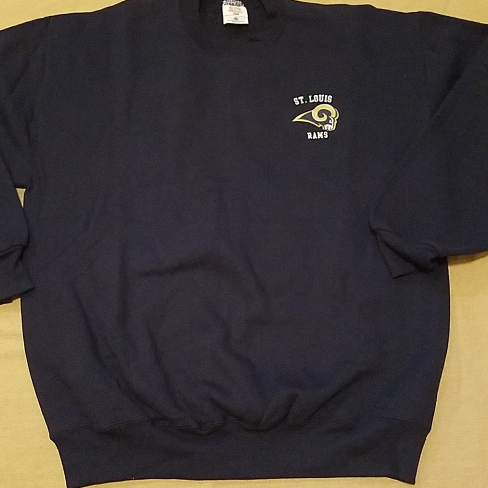 NWOT Rams St. Louis Jerzees sweatshirt